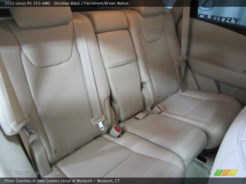 Obsidian Black / Parchment/Brown Walnut 2010 Lexus RX 350 AWD