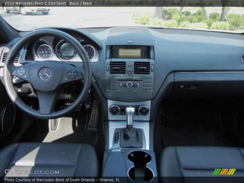 Black / Black 2010 Mercedes-Benz C 300 Sport