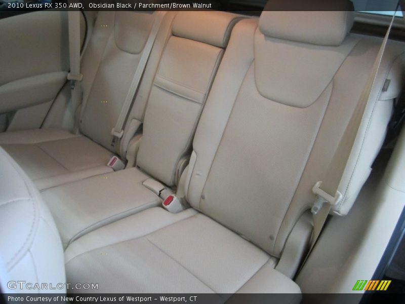 Obsidian Black / Parchment/Brown Walnut 2010 Lexus RX 350 AWD