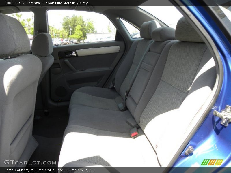 Cobalt Blue Metallic / Grey 2008 Suzuki Forenza