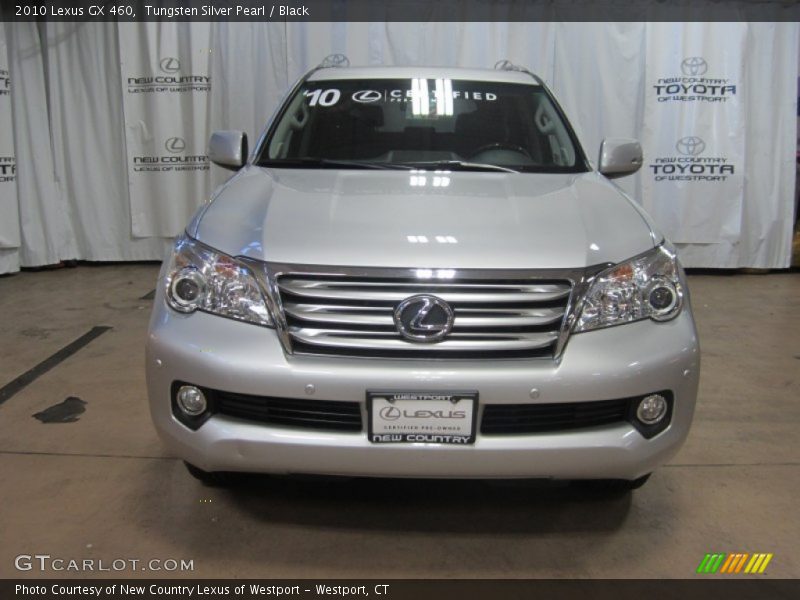 Tungsten Silver Pearl / Black 2010 Lexus GX 460
