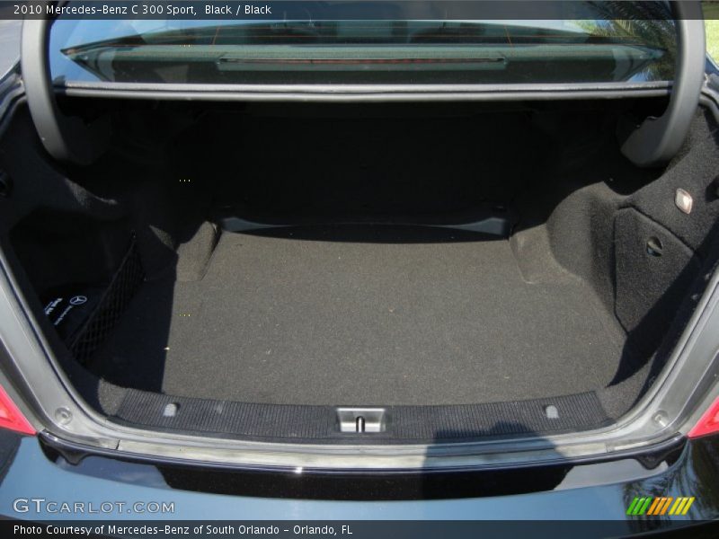 Black / Black 2010 Mercedes-Benz C 300 Sport