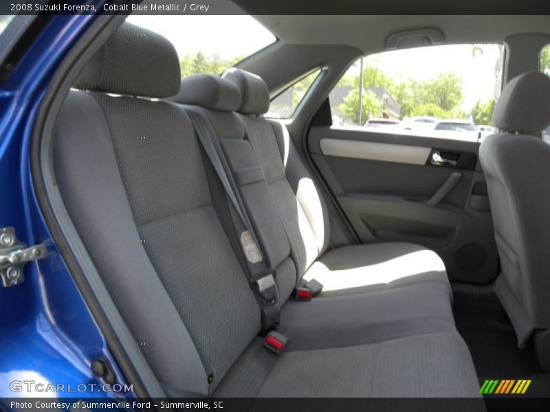 Cobalt Blue Metallic / Grey 2008 Suzuki Forenza