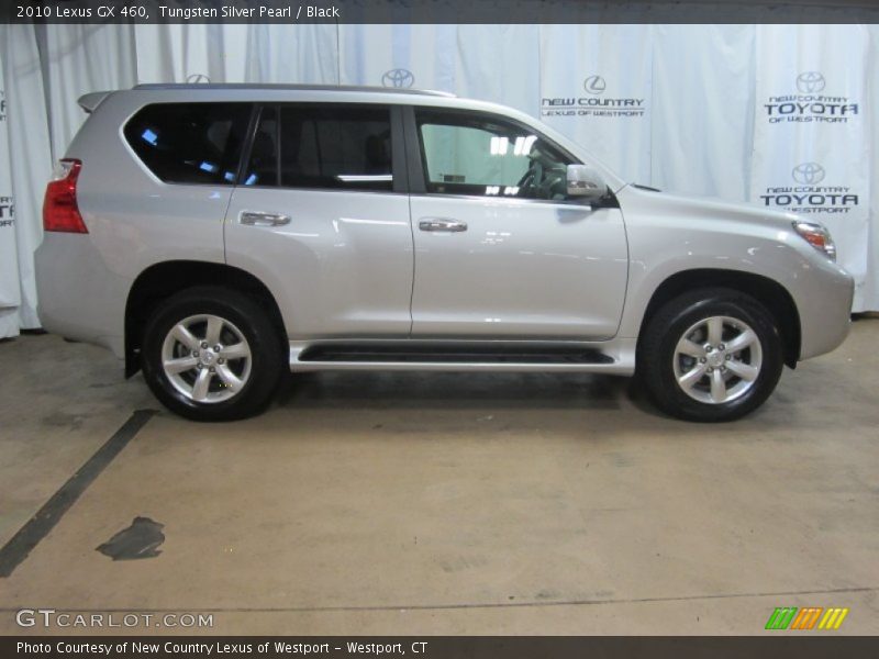 Tungsten Silver Pearl / Black 2010 Lexus GX 460