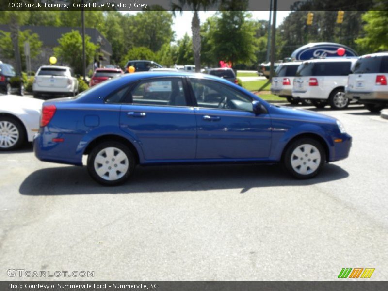 Cobalt Blue Metallic / Grey 2008 Suzuki Forenza
