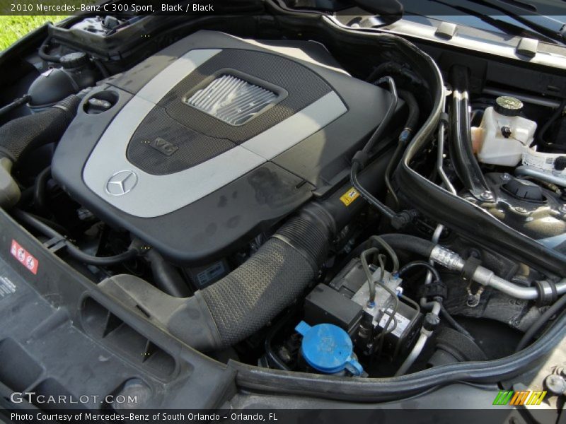 Black / Black 2010 Mercedes-Benz C 300 Sport