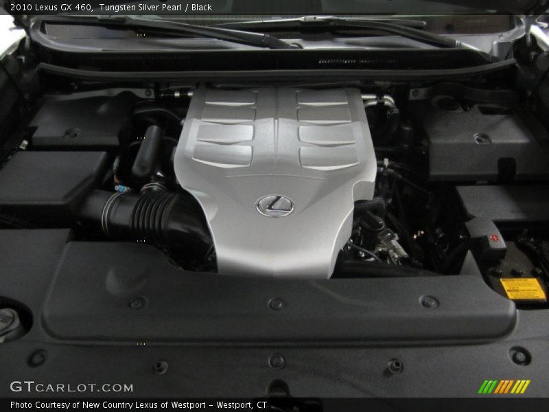Tungsten Silver Pearl / Black 2010 Lexus GX 460