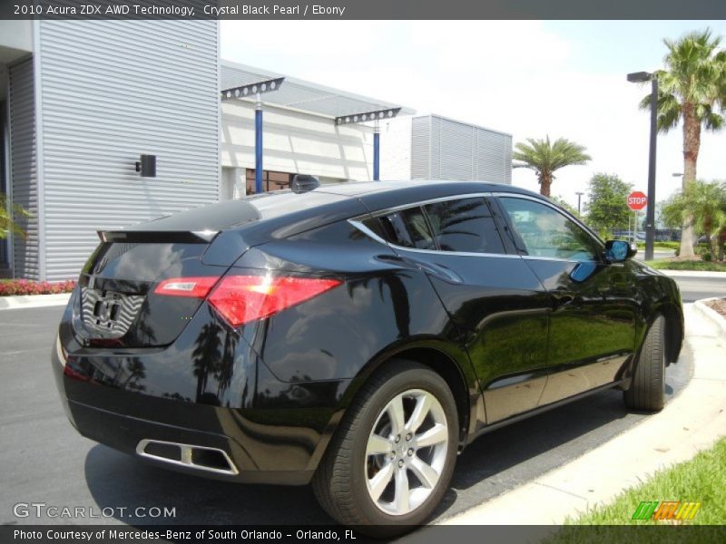  2010 ZDX AWD Technology Crystal Black Pearl