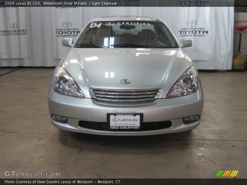 Millennium Silver Metallic / Light Charcoal 2004 Lexus ES 330
