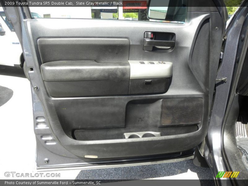 Slate Gray Metallic / Black 2009 Toyota Tundra SR5 Double Cab