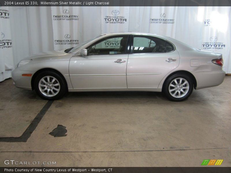 Millennium Silver Metallic / Light Charcoal 2004 Lexus ES 330