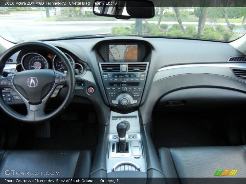 Dashboard of 2010 ZDX AWD Technology