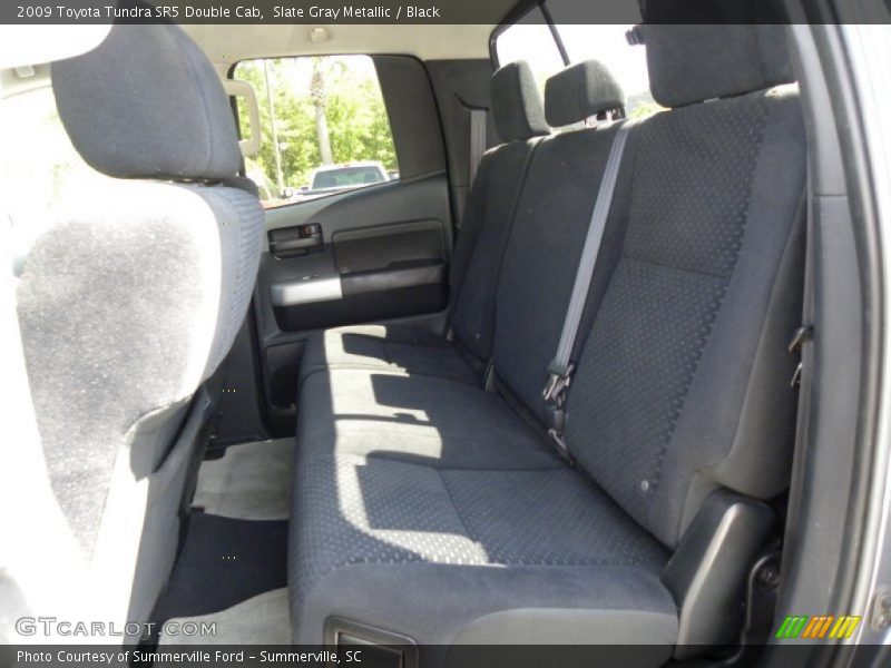 Slate Gray Metallic / Black 2009 Toyota Tundra SR5 Double Cab