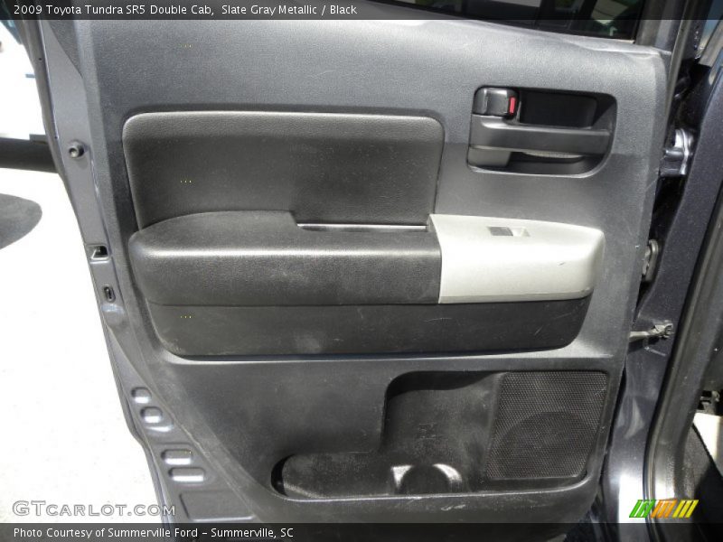 Slate Gray Metallic / Black 2009 Toyota Tundra SR5 Double Cab