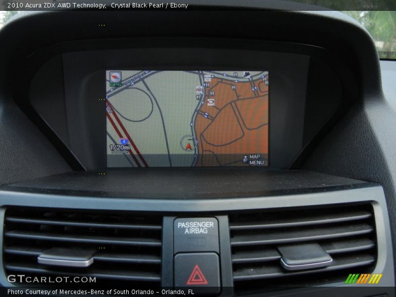 Navigation of 2010 ZDX AWD Technology