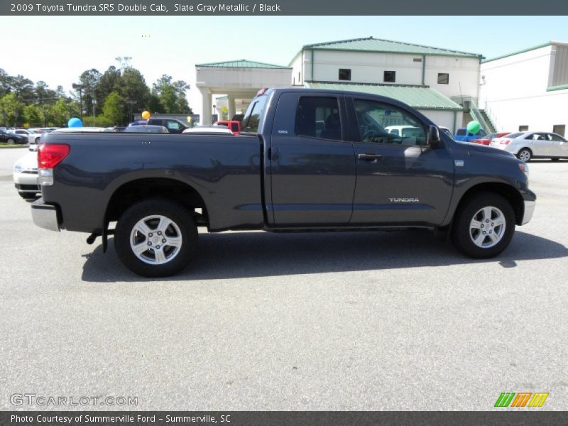 Slate Gray Metallic / Black 2009 Toyota Tundra SR5 Double Cab