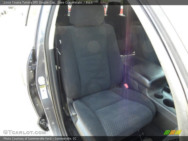 Slate Gray Metallic / Black 2009 Toyota Tundra SR5 Double Cab