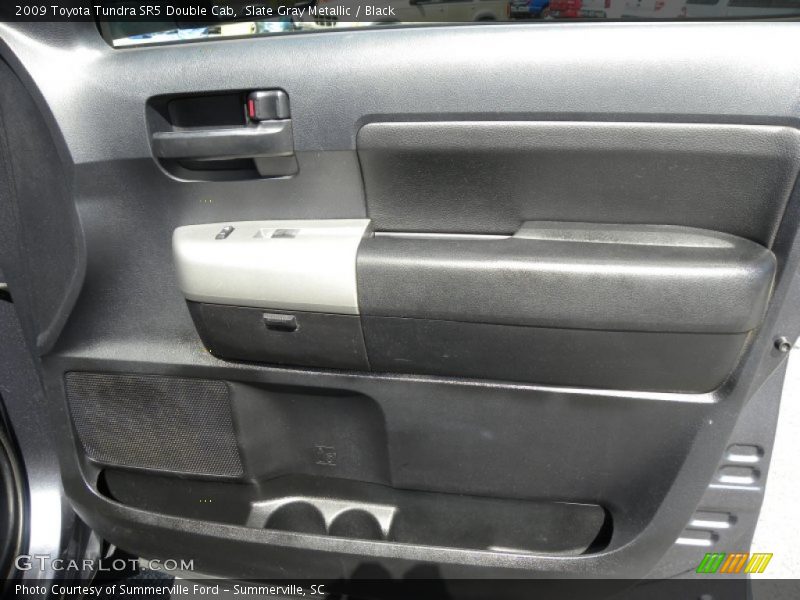 Slate Gray Metallic / Black 2009 Toyota Tundra SR5 Double Cab