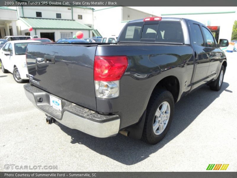 Slate Gray Metallic / Black 2009 Toyota Tundra SR5 Double Cab