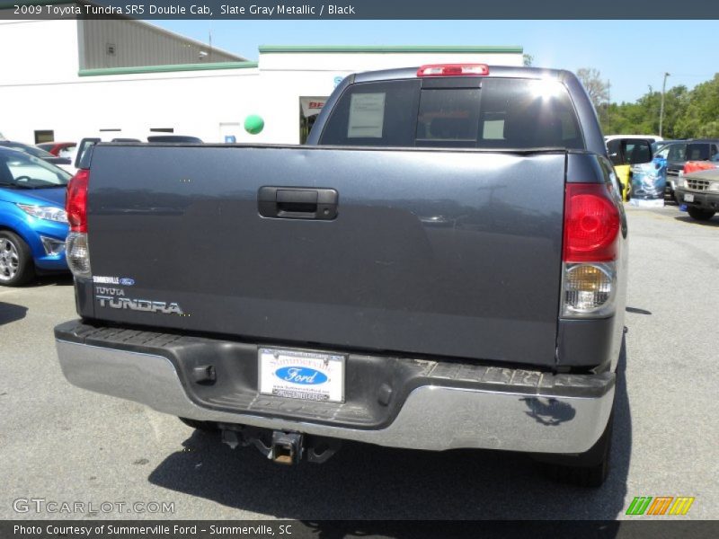 Slate Gray Metallic / Black 2009 Toyota Tundra SR5 Double Cab