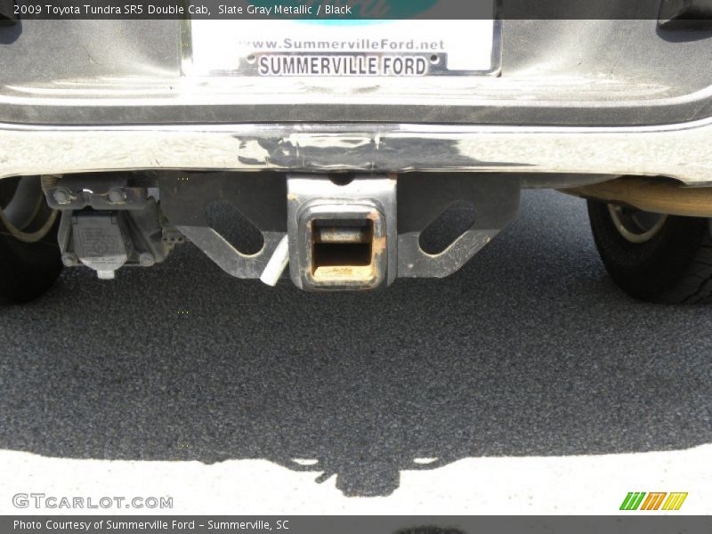 Slate Gray Metallic / Black 2009 Toyota Tundra SR5 Double Cab