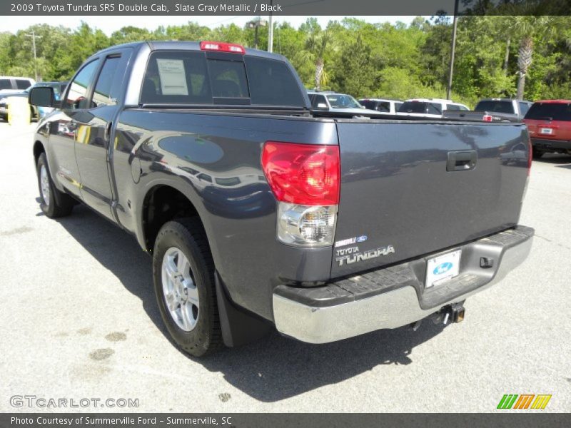 Slate Gray Metallic / Black 2009 Toyota Tundra SR5 Double Cab