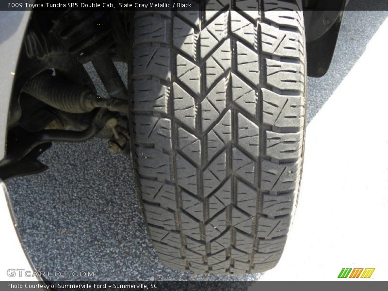 Slate Gray Metallic / Black 2009 Toyota Tundra SR5 Double Cab