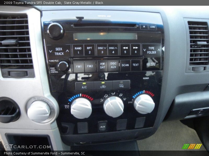 Slate Gray Metallic / Black 2009 Toyota Tundra SR5 Double Cab