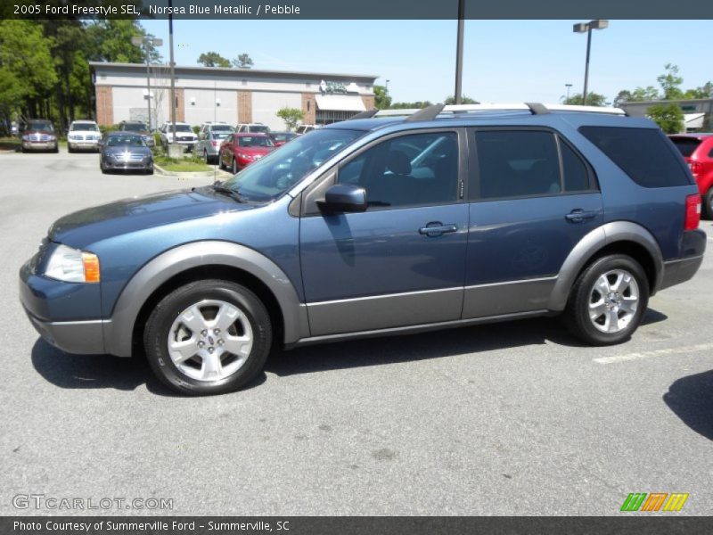 Norsea Blue Metallic / Pebble 2005 Ford Freestyle SEL
