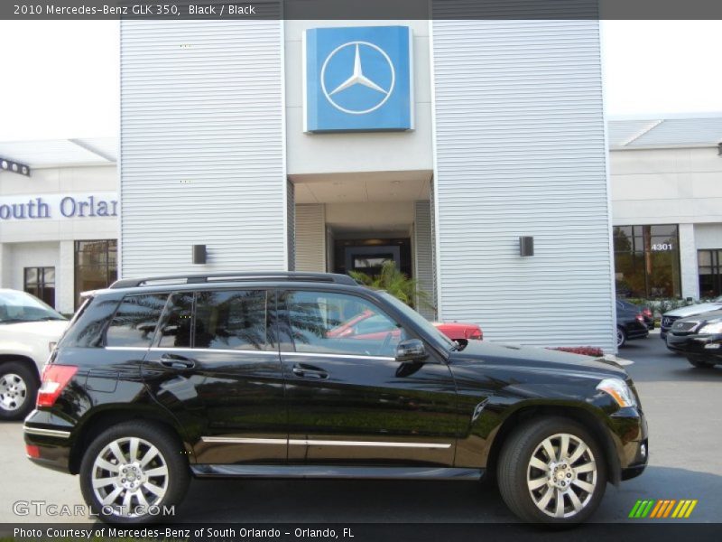 Black / Black 2010 Mercedes-Benz GLK 350