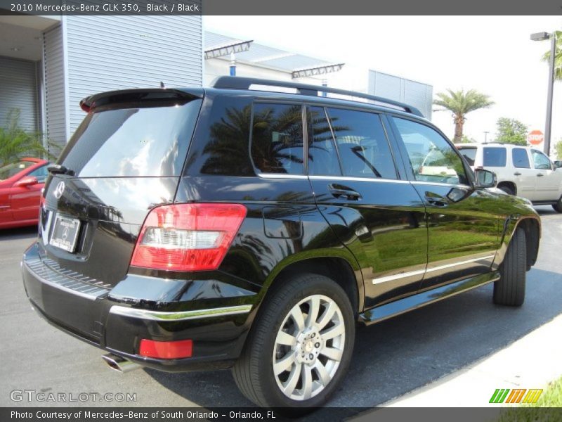 Black / Black 2010 Mercedes-Benz GLK 350