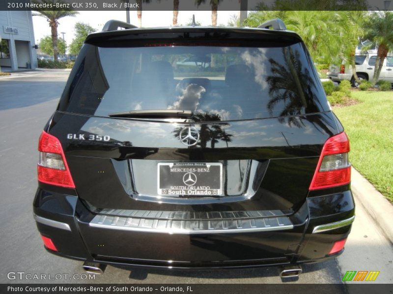 Black / Black 2010 Mercedes-Benz GLK 350