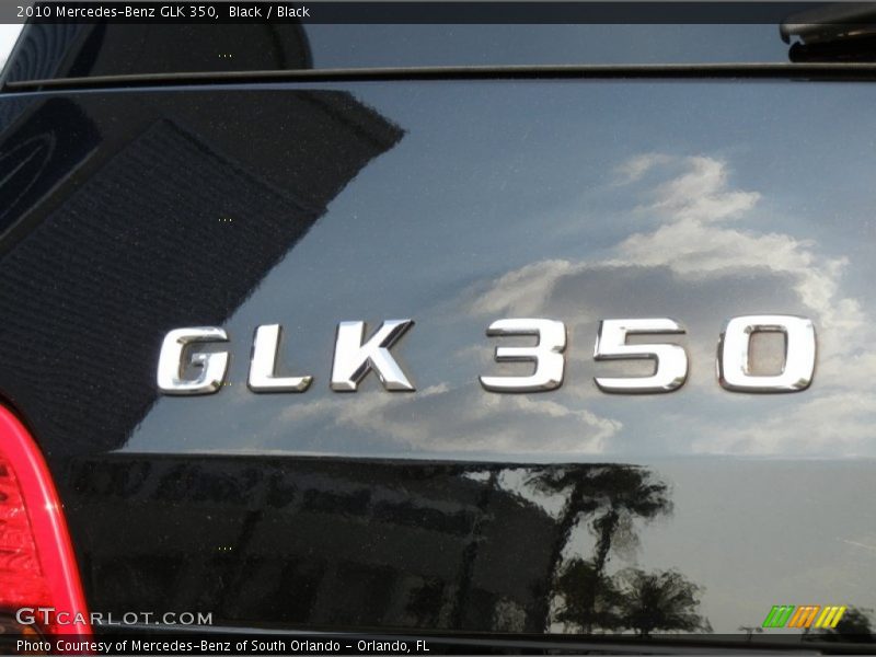Black / Black 2010 Mercedes-Benz GLK 350