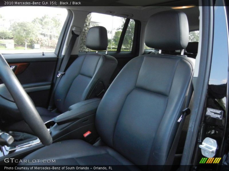Black / Black 2010 Mercedes-Benz GLK 350