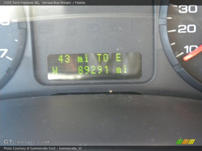 Norsea Blue Metallic / Pebble 2005 Ford Freestyle SEL