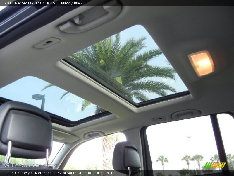 Black / Black 2010 Mercedes-Benz GLK 350