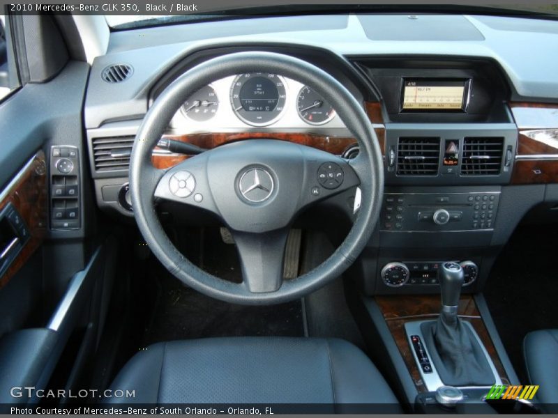 Black / Black 2010 Mercedes-Benz GLK 350