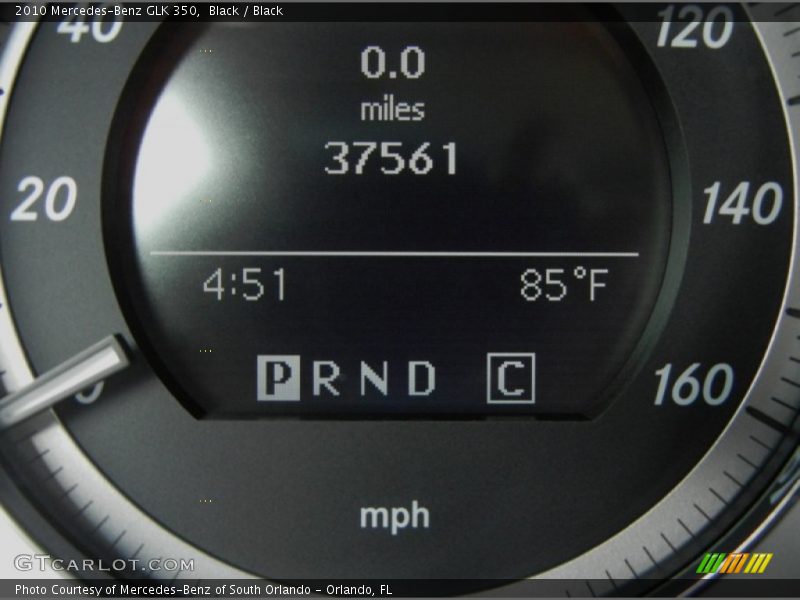 Black / Black 2010 Mercedes-Benz GLK 350