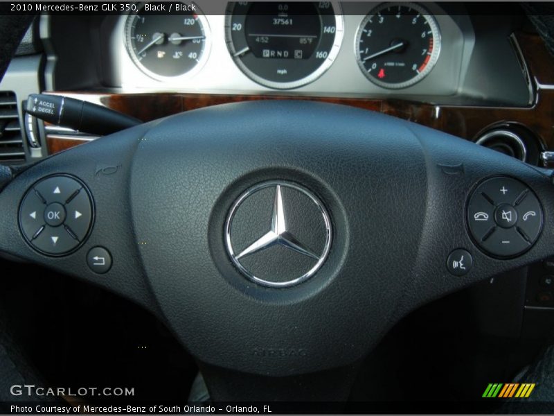 Black / Black 2010 Mercedes-Benz GLK 350