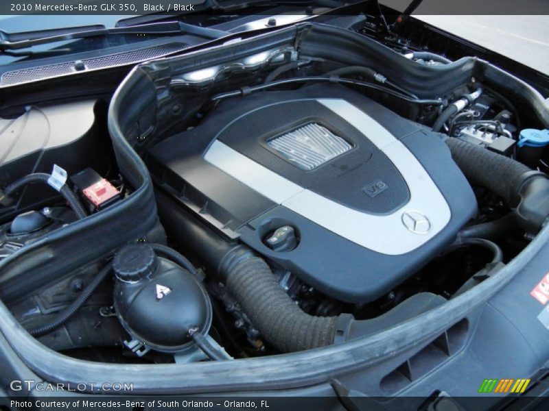 Black / Black 2010 Mercedes-Benz GLK 350
