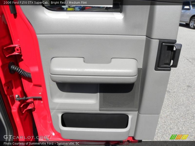 Bright Red / Medium Flint 2006 Ford F150 STX SuperCab
