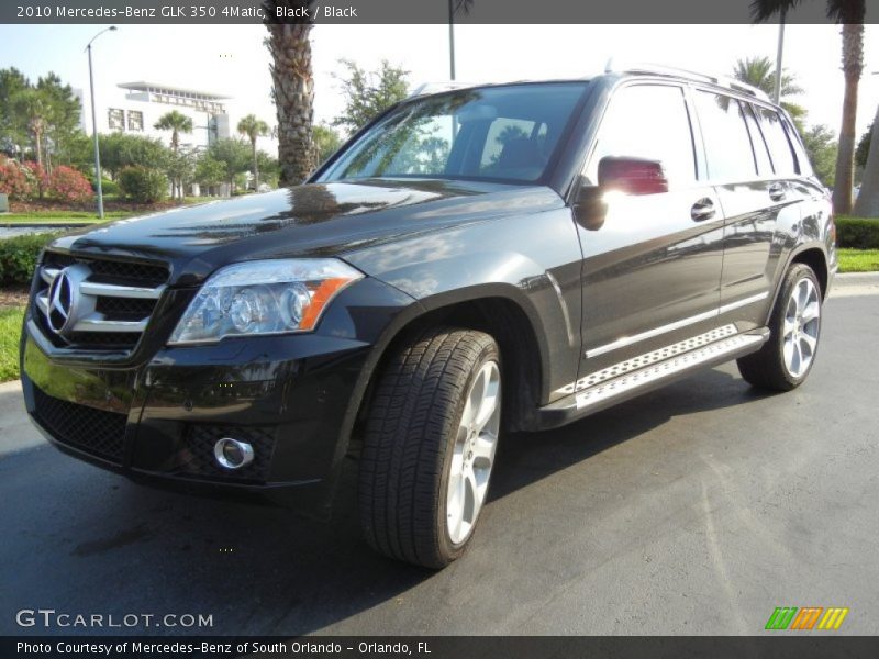Black / Black 2010 Mercedes-Benz GLK 350 4Matic