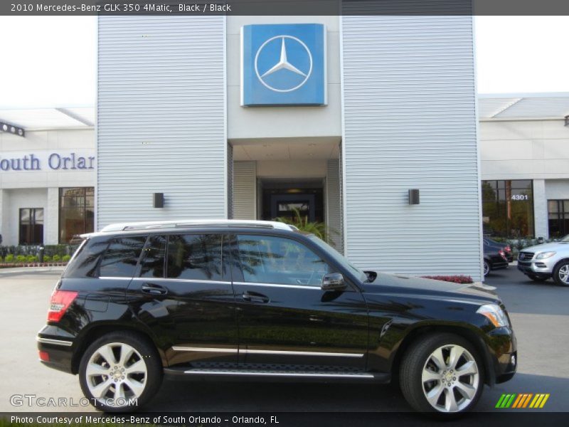 Black / Black 2010 Mercedes-Benz GLK 350 4Matic