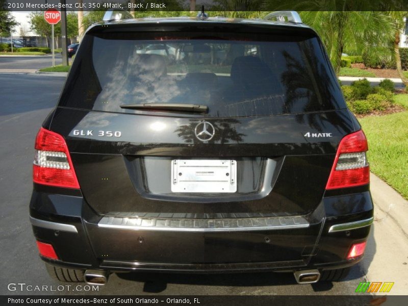 Black / Black 2010 Mercedes-Benz GLK 350 4Matic