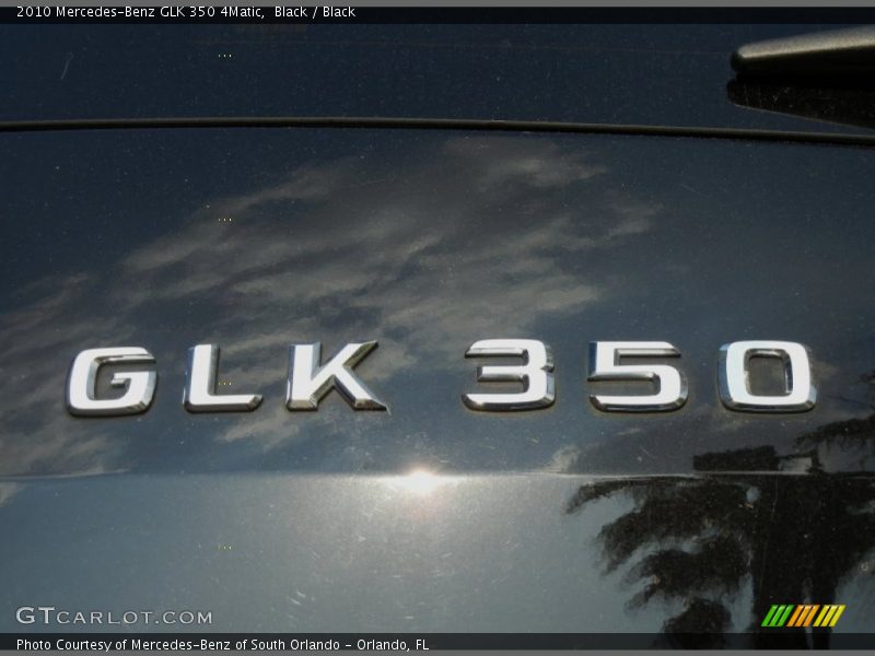 Black / Black 2010 Mercedes-Benz GLK 350 4Matic