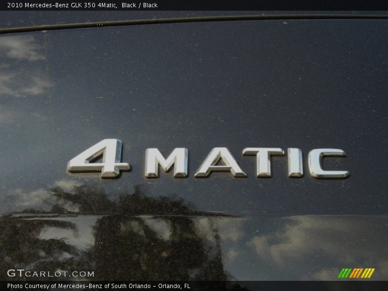 Black / Black 2010 Mercedes-Benz GLK 350 4Matic