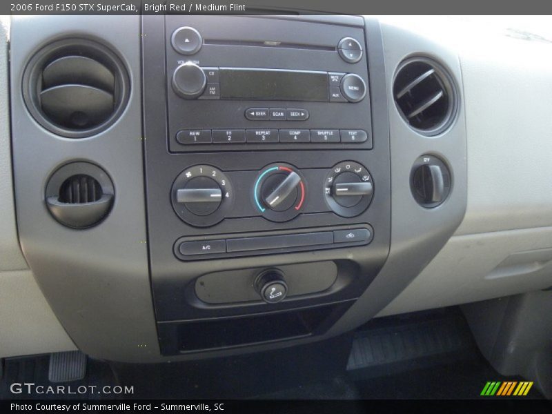 Bright Red / Medium Flint 2006 Ford F150 STX SuperCab