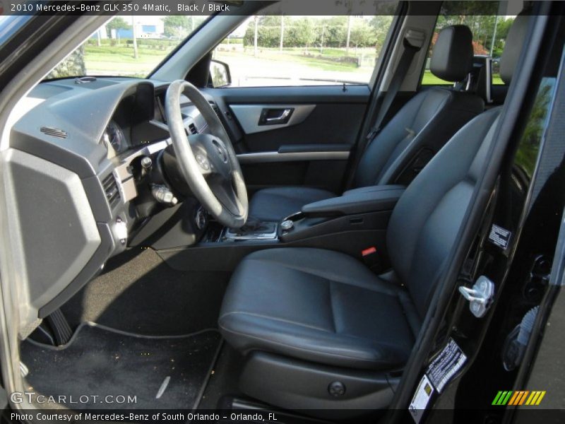 Black / Black 2010 Mercedes-Benz GLK 350 4Matic