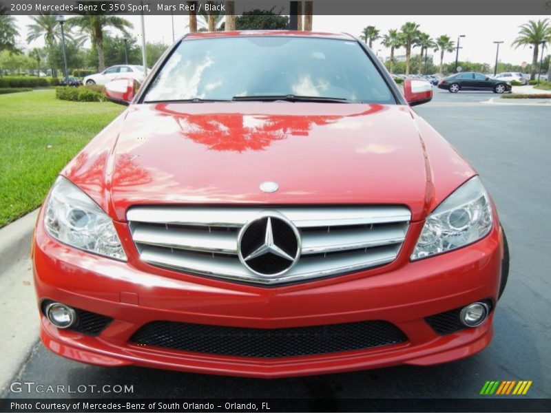  2009 C 350 Sport Mars Red