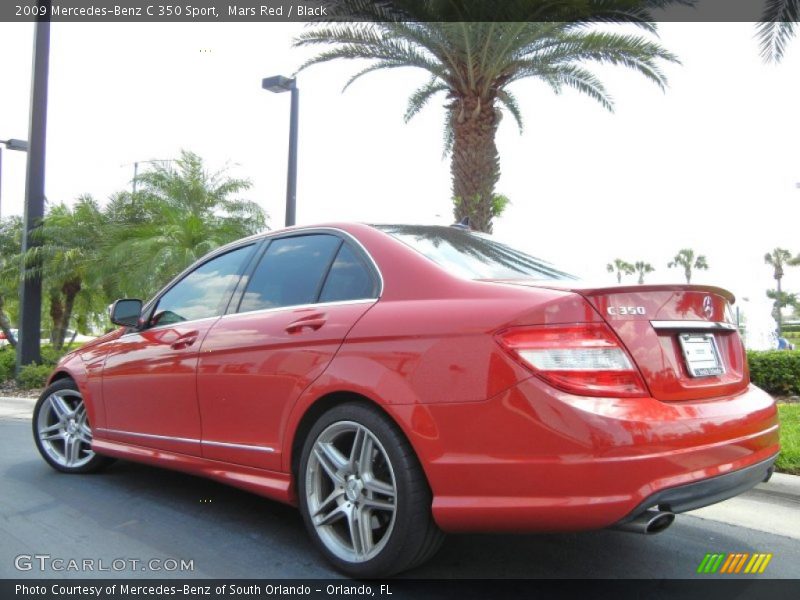  2009 C 350 Sport Mars Red